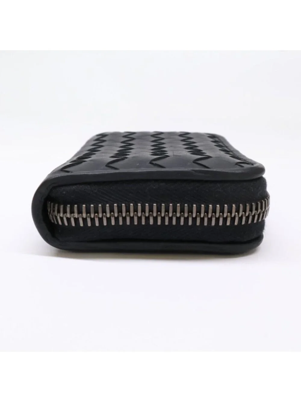 Bottega Veneta Intrecciato Coin Purse Black